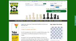 Desktop Screenshot of chessmaniac.com